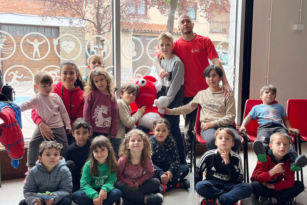 Fotos: el Casal aquàtic i el Campus de ciclisme, a tota màquina!